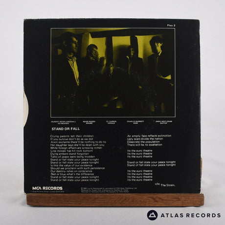 The Fixx - Stand Or Fall - 7" Vinyl Record - VG+/VG+