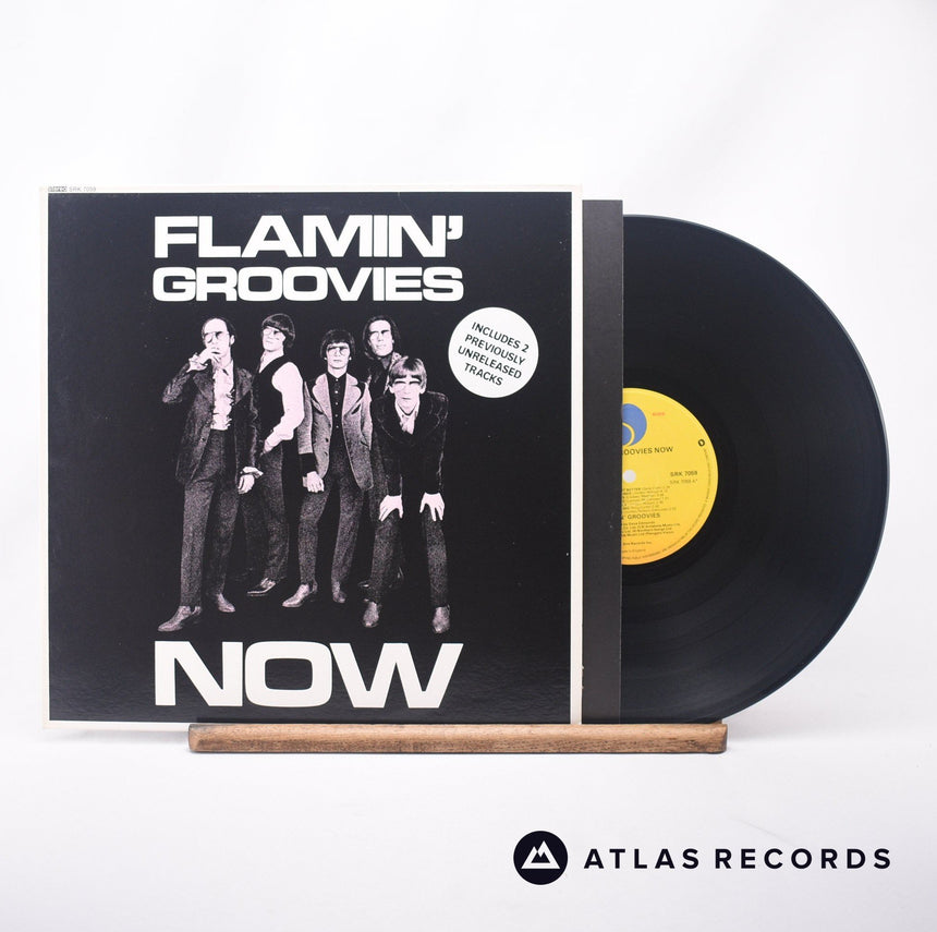 The Flamin' Groovies Now LP Vinyl Record - Front Cover & Record