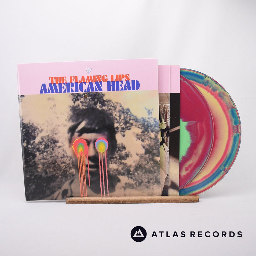 The Flaming Lips American Head 2 x LP Vinyl Record - Front Cover & Record