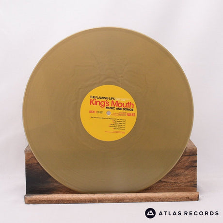 The Flaming Lips - King's Mouth Music And Songs - Gold LP Vinyl Record - NM/NM