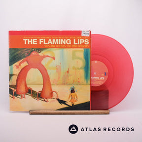 The Flaming Lips Yoshimi Battles The Pink Robots LP Vinyl Record - Front Cover & Record