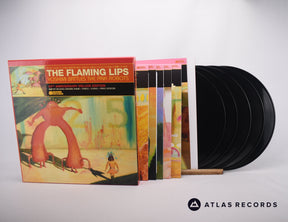 The Flaming Lips Yoshimi Battles The Pink Robots 5 x LP Vinyl Record - Front Cover & Record