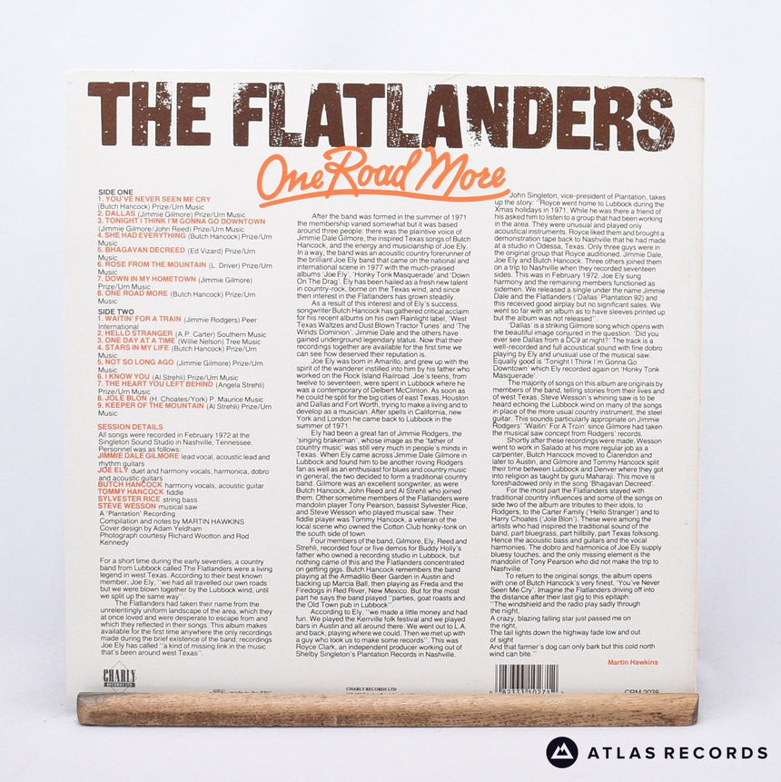 The Flatlanders - One Road More - Reissue A1 B1 LP Vinyl Record - EX/NM