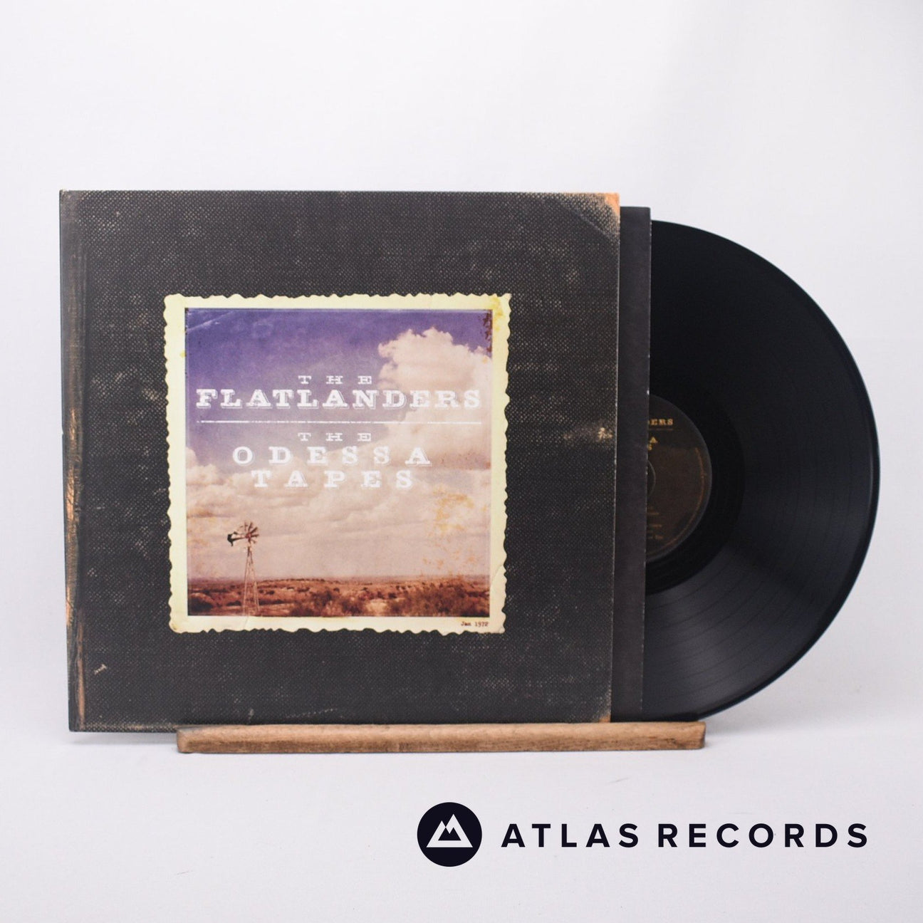 The Flatlanders The Odessa Tapes LP Vinyl Record - Front Cover & Record