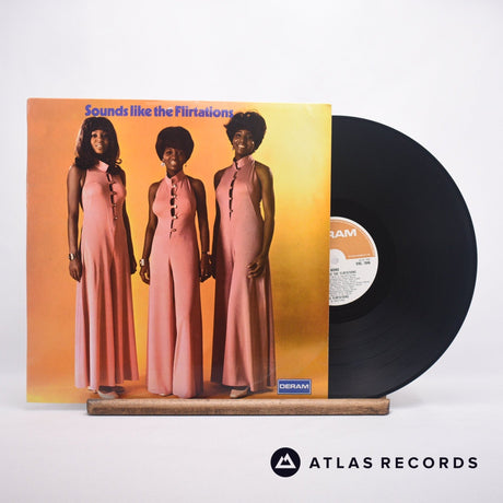 The Flirtations Sounds Like The Flirtations LP Vinyl Record - Front Cover & Record