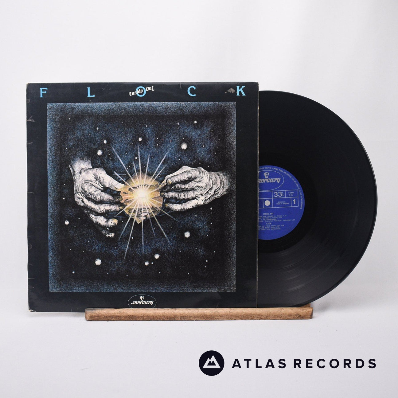 The Flock Inside Out LP Vinyl Record - Front Cover & Record