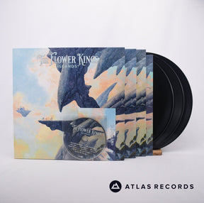The Flower Kings Islands 3 x LP + 2 x CD Box Set Vinyl Record - Front Cover & Record