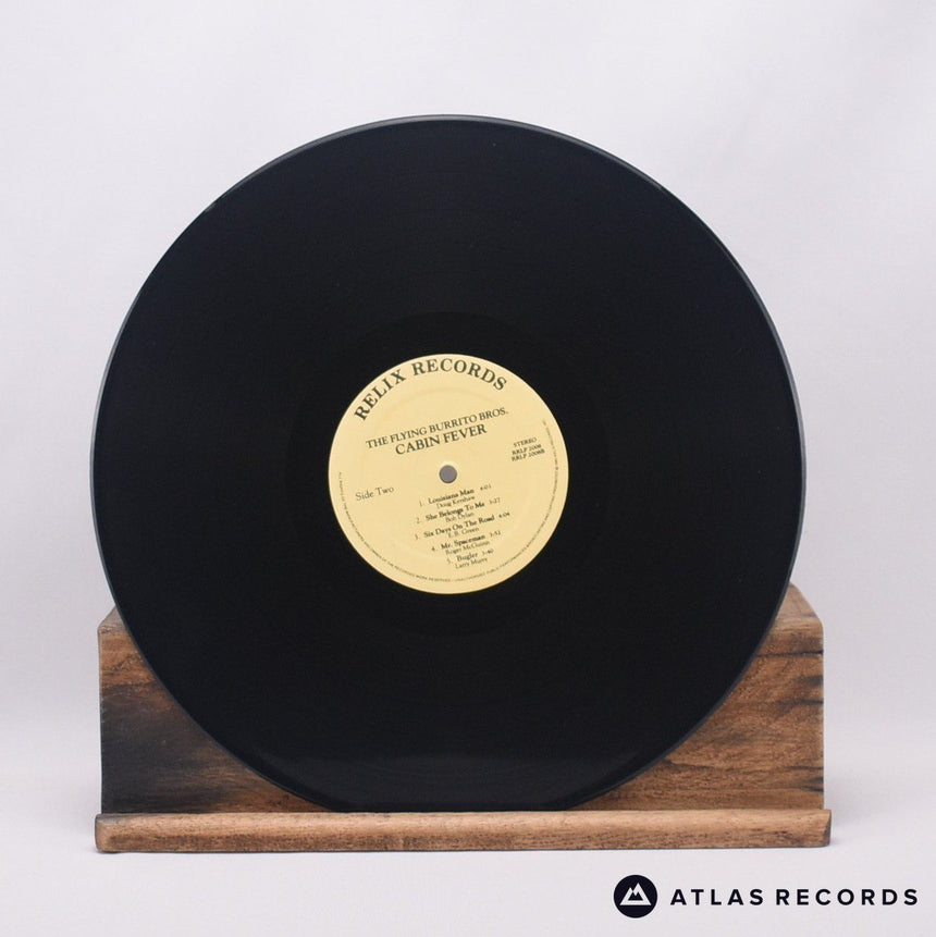 The Flying Burrito Bros - Cabin Fever - Booklet LP Vinyl Record - VG+/VG+