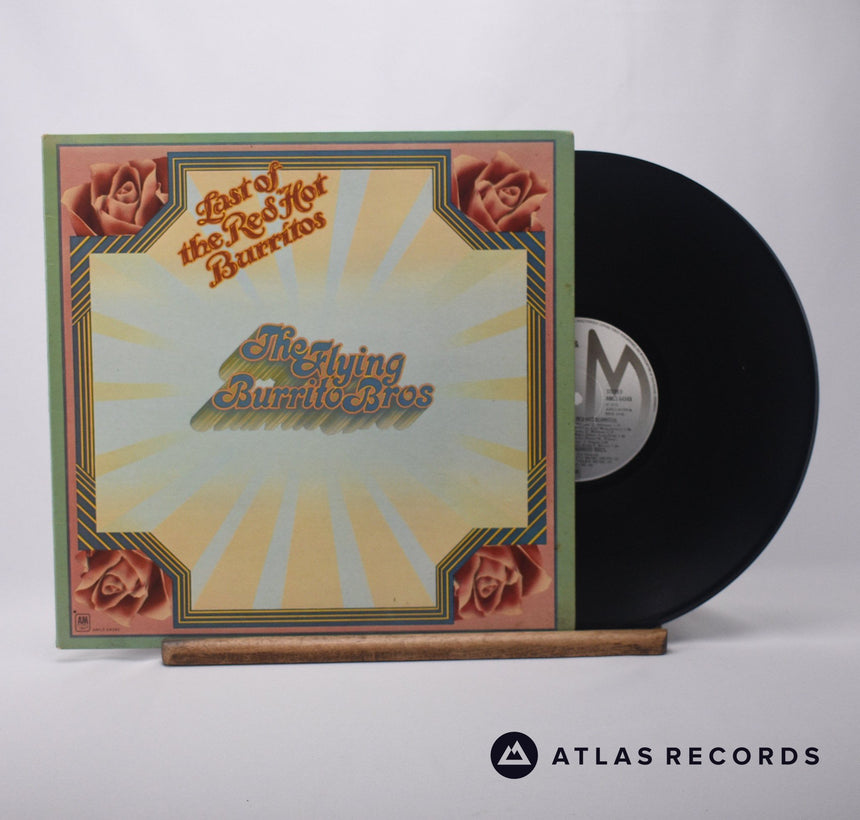 The Flying Burrito Bros The Last Of The Red Hot Burritos LP Vinyl Record - Front Cover & Record