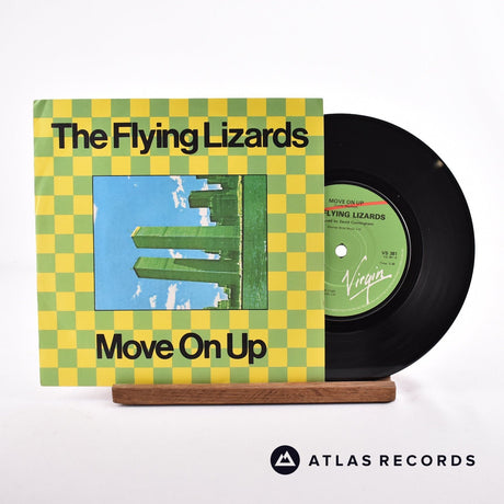 The Flying Lizards Move On Up 7" Vinyl Record - Front Cover & Record