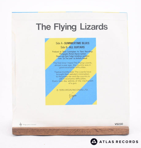 The Flying Lizards - Summertime Blues - 7" Vinyl Record - EX/VG+