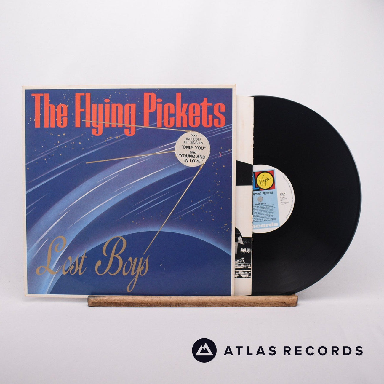 The Flying Pickets Lost Boys LP Vinyl Record - Front Cover & Record