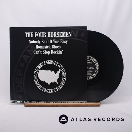 The Four Horsemen Nobody Said It Was Easy 12" Vinyl Record - Front Cover & Record