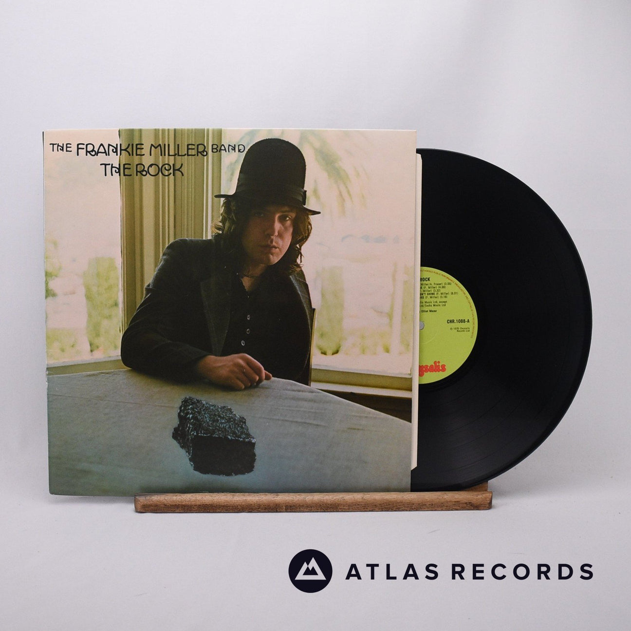 The Frankie Miller Band The Rock LP Vinyl Record - Front Cover & Record