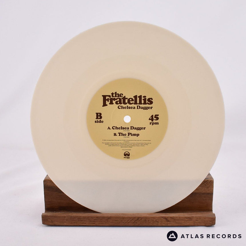 The Fratellis - Chelsea Dagger - White Townhouse 8" Vinyl Record - NM/NM