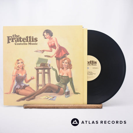 The Fratellis Costello Music LP Vinyl Record - Front Cover & Record
