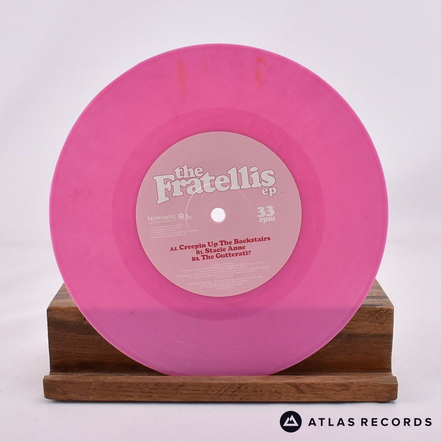 The Fratellis - The Fratellis EP - Pink Opaque 7" EP Vinyl Record - NM/NM