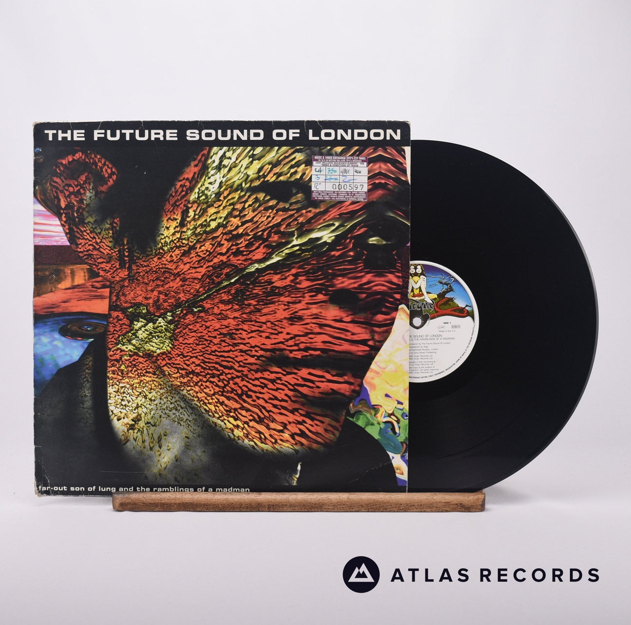 The Future Sound Of London Far-Out Son Of Lung And The Ramblings Of A Madman 12" Vinyl Record - Front Cover & Record