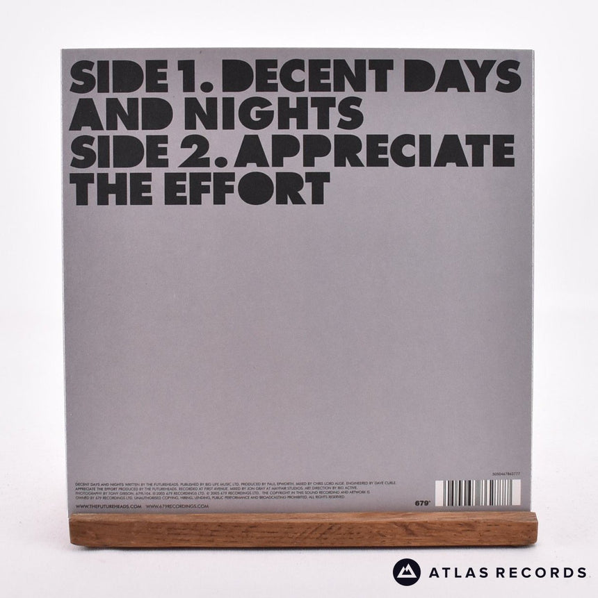 The Futureheads - Decent Days And Nights - 7" Vinyl Record - NM/NM