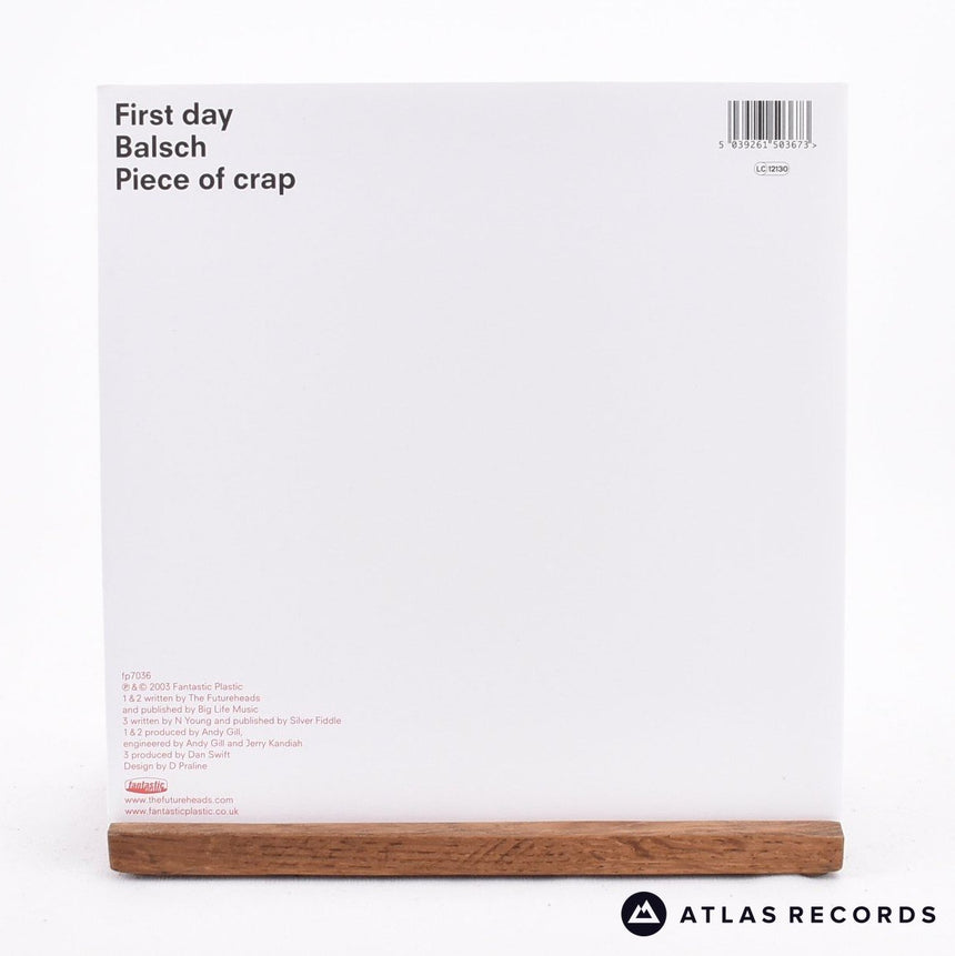 The Futureheads - First Day - Clear 7" Vinyl Record - NM/NM