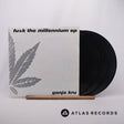The Ganja Kru Fu*k The Millennium EP 3 x 12" Vinyl Record - Front Cover & Record