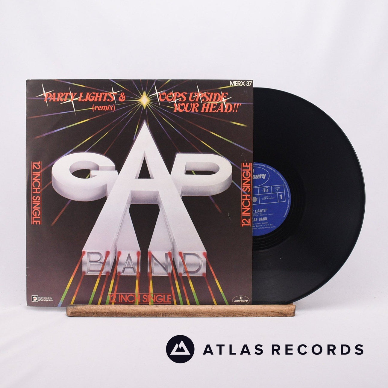 The Gap Band Party Lights 12" Vinyl Record - Front Cover & Record