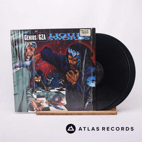 The Genius Liquid Swords 2 x LP Vinyl Record - Front Cover & Record