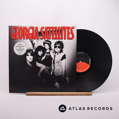 The Georgia Satellites Georgia Satellites LP Vinyl Record - Front Cover & Record