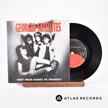 The Georgia Satellites Keep Your Hands To Yourself 7" Vinyl Record - Front Cover & Record
