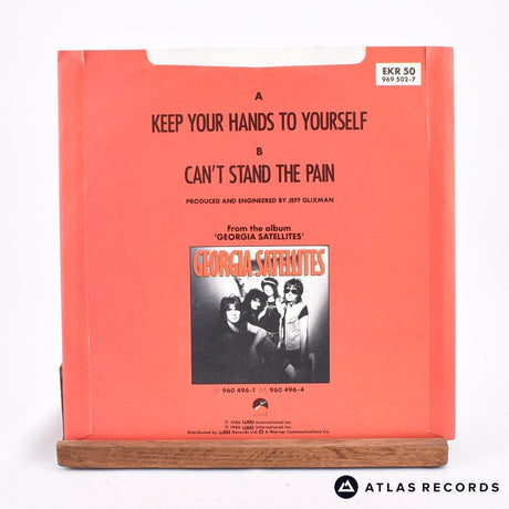 The Georgia Satellites - Keep Your Hands To Yourself - 7" Vinyl Record - EX/VG+