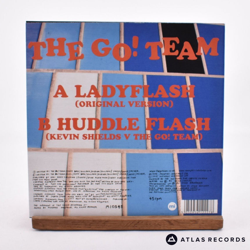 The Go! Team - Ladyflash - Reissue 7" Vinyl Record - NM/NM
