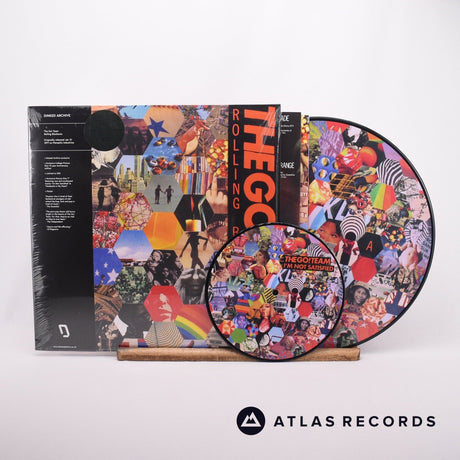The Go! Team Rolling Blackouts 12" + 7" Vinyl Record - Front Cover & Record