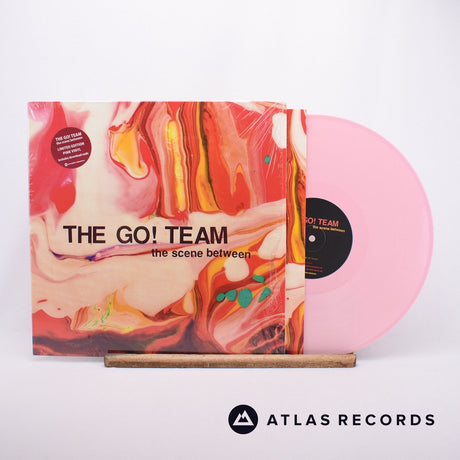 The Go! Team The Scene Between LP Vinyl Record - Front Cover & Record
