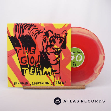 The Go! Team Thunder, Lightning, Strike LP Vinyl Record - Front Cover & Record