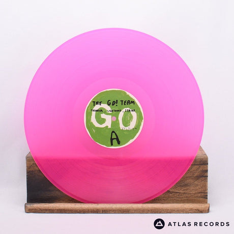 The Go! Team - Thunder, Lightning, Strike - Magenta LP Vinyl Record - NM/NM