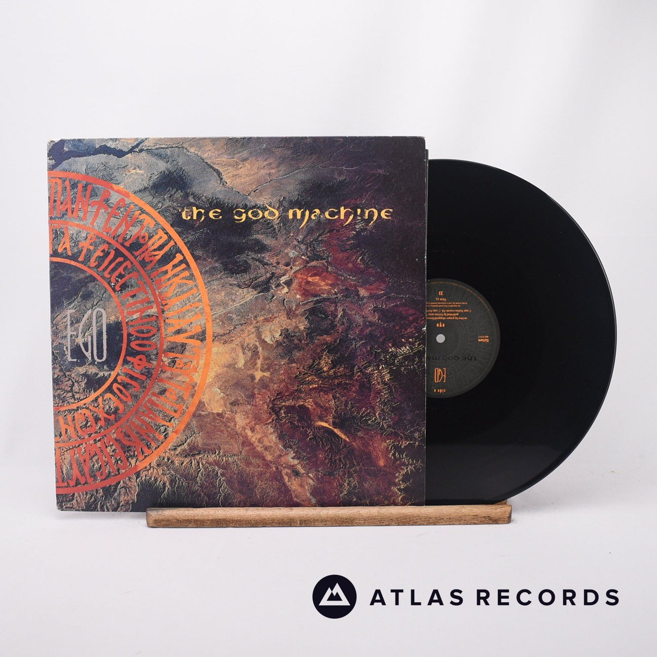 The God Machine Ego 12" Vinyl Record - Front Cover & Record