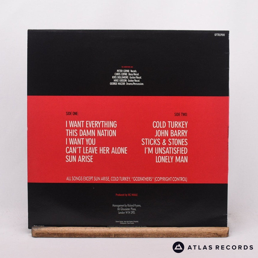 The Godfathers - Hit By Hit - Mpo LP Vinyl Record - EX/EX