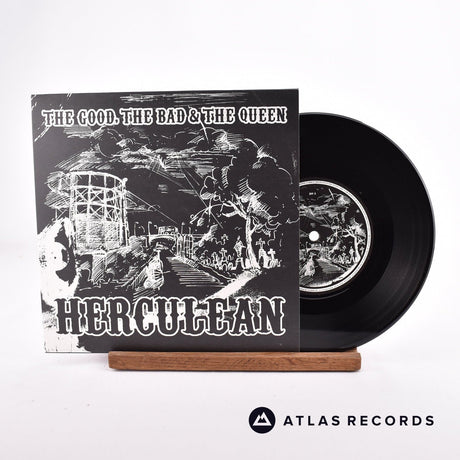 The Good, The Bad & The Queen Herculean 7" Vinyl Record - Front Cover & Record