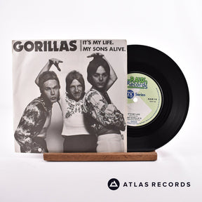 The Gorillas It's My Life 7" Vinyl Record - Front Cover & Record