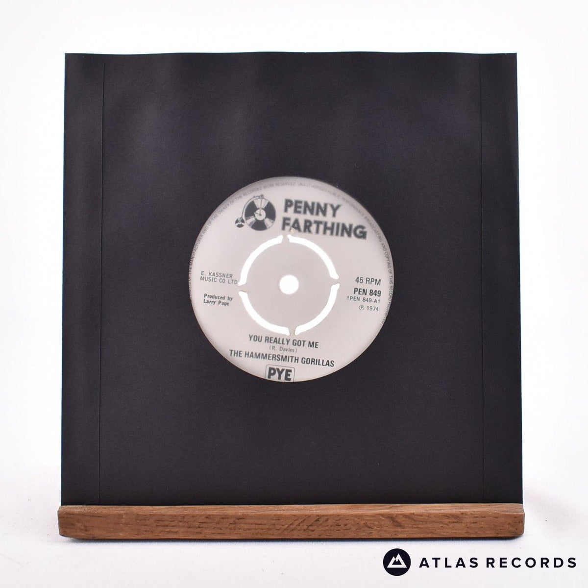 The Gorillas You Really Got Me 7" Vinyl Record - In Sleeve