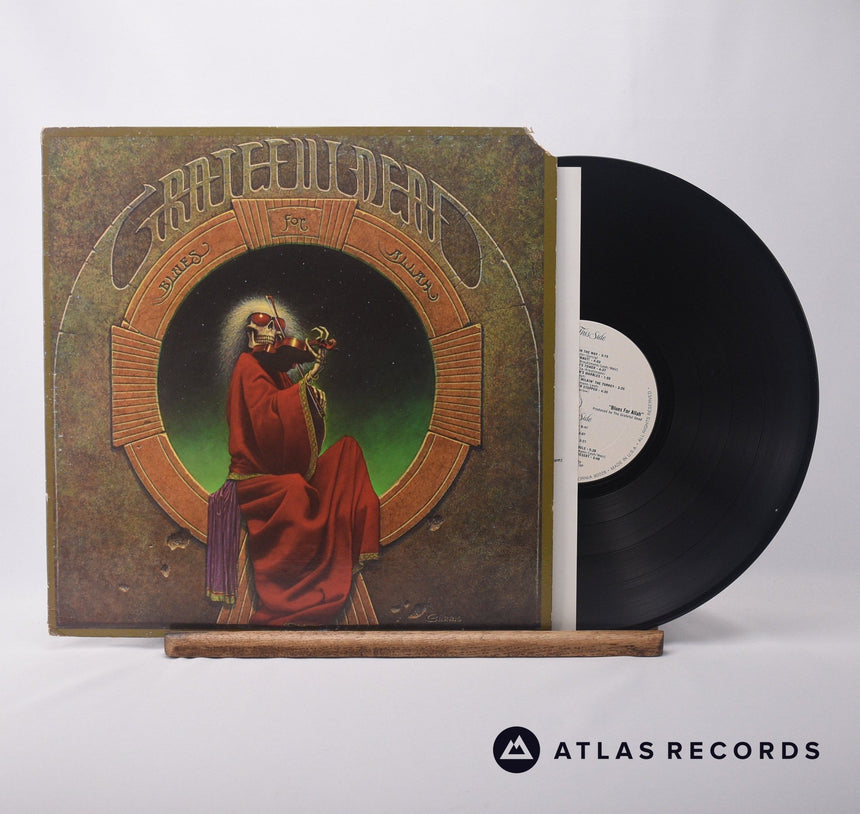 The Grateful Dead Blues For Allah LP Vinyl Record - Front Cover & Record