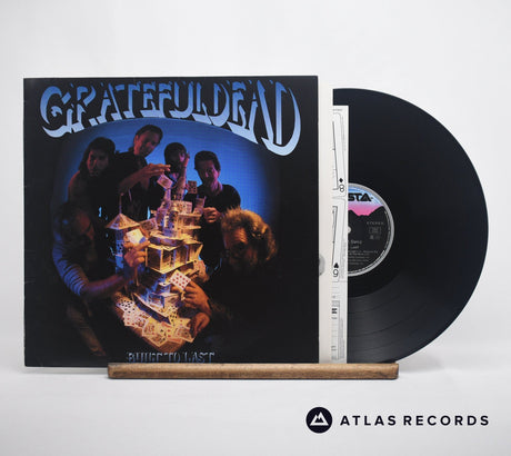 The Grateful Dead Built To Last LP Vinyl Record - Front Cover & Record