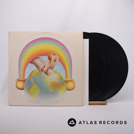 The Grateful Dead Europe '72 3 x LP Vinyl Record - Front Cover & Record