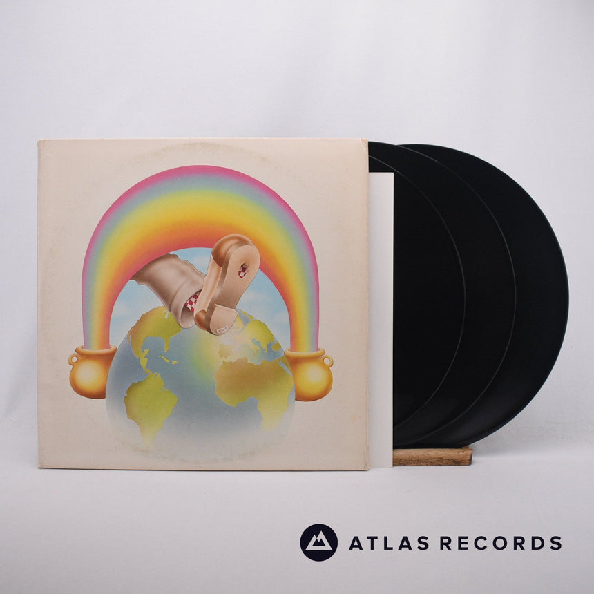 The Grateful Dead Europe '72 3 x LP Vinyl Record - Front Cover & Record