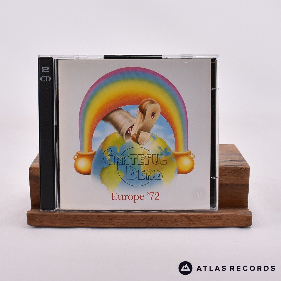 The Grateful Dead Europe '72 2 x CD Vinyl Record - Front Cover & Record