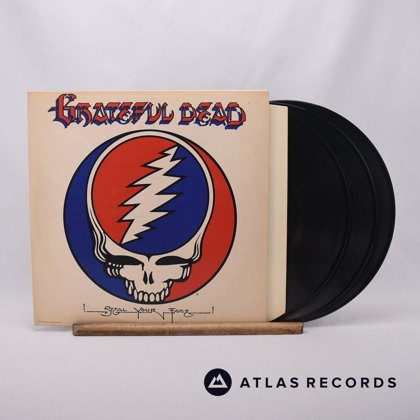 The Grateful Dead Steal Your Face LP + Double LP Vinyl Record - Front Cover & Record
