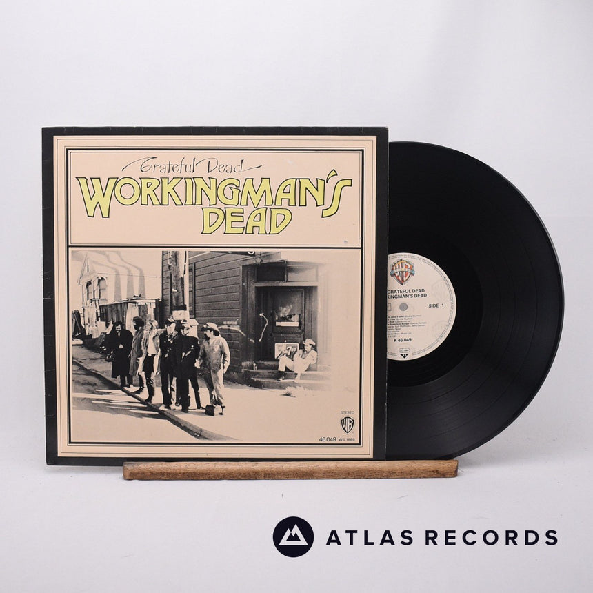 The Grateful Dead Workingman's Dead LP Vinyl Record - Front Cover & Record