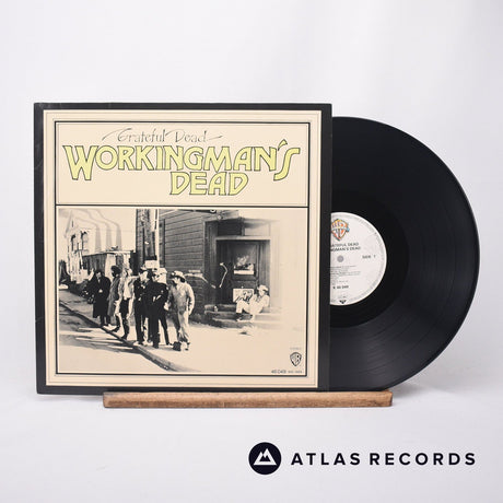 The Grateful Dead Workingman's Dead LP Vinyl Record - Front Cover & Record