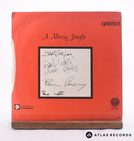 The Greedies - A Merry Jingle - 7" Vinyl Record - VG+/VG+