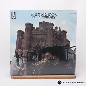 The Groundhogs Blues Obituary LP Vinyl Record - Front Cover & Record